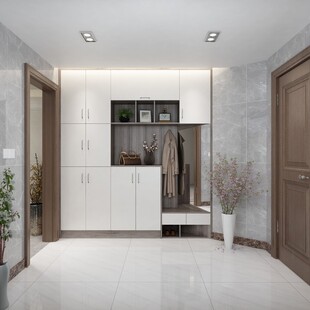 现代简约风入户玄关设计
