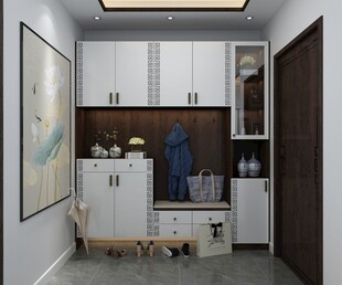 现代简约风格入户玄关设计