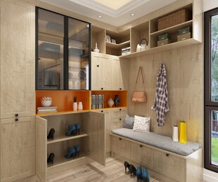 现代简约风开放式厨房设计