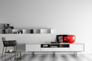 现代简约风客厅家具展示