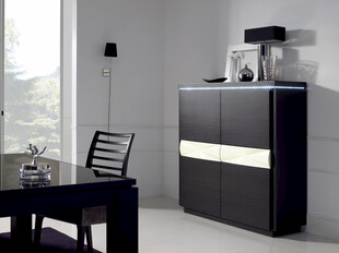 现代简约风格的餐厅一角