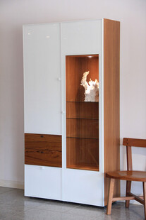 现代简约风格木质组合衣柜