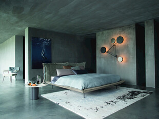 现代简约风卧室室内场景