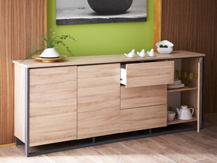 简约木质餐边柜