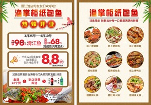 特惠套餐促销海报