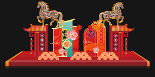 中式传统装饰摆件