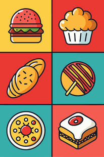 多彩美味的各类西式美食