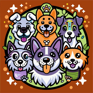 可爱狗狗大集合