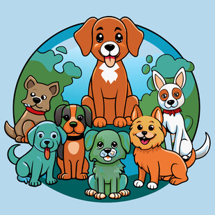 可爱狗狗大集合