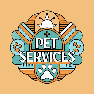 宠物服务标志设计