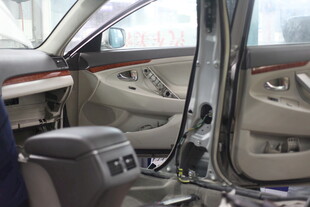 汽车内部精致内饰展示