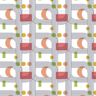 几何图案无缝背景纹理