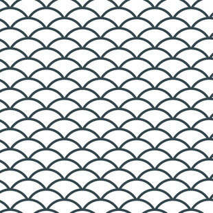 鱼鳞状几何图案纹理背景
