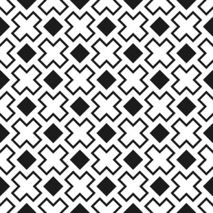 黑白几何图案纹理背景