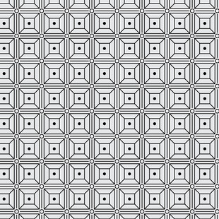 几何方块重复排列图案