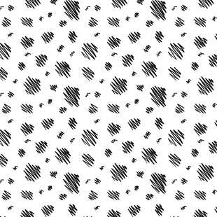 黑白几何图案无缝背景图