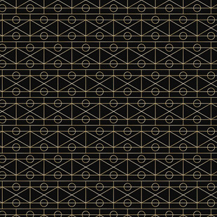 黑色几何线条网格图案