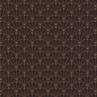 深棕几何花纹图案背景