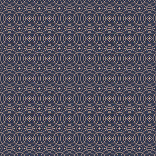 深蓝色几何花纹图案背景