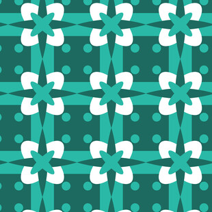 青绿色几何图案纹理背景