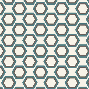 六边形几何图案背景纹理