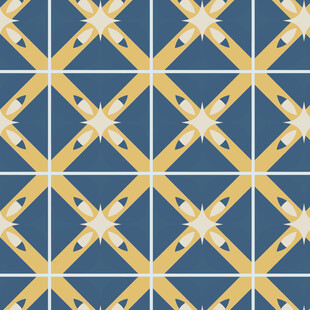蓝黄几何拼接图案纹理