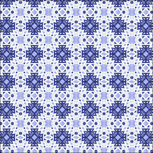 蓝白几何图案无缝背景