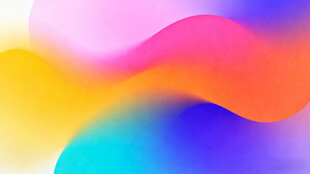 多彩流体渐变抽象背景图