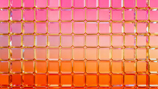 渐变色彩方块图案背景