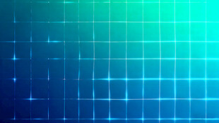 蓝绿渐变科技感网格背景