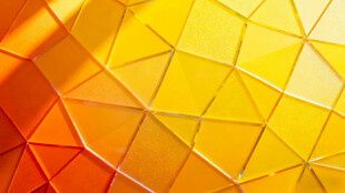 多彩几何拼接抽象背景图