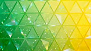 渐变几何多彩晶体背景