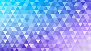 蓝紫色渐变三角几何背景
