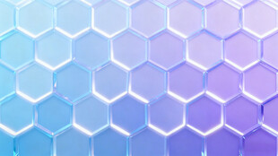 渐变六边形背景纹理图案