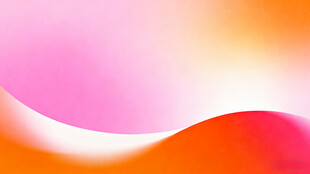 渐变色彩波浪背景图