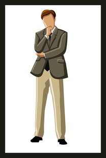 时尚男士西装穿搭造型