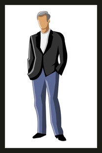 时尚男士穿搭形象展示