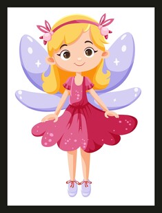 可爱的粉色系小仙女