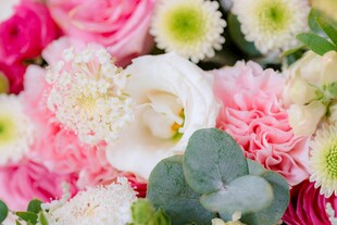 缤纷多彩鲜花组合