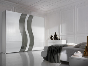 现代简约风格卧室衣柜设计