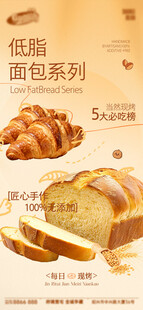 低脂面包系列展示