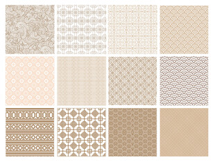 中式几何图案纹理