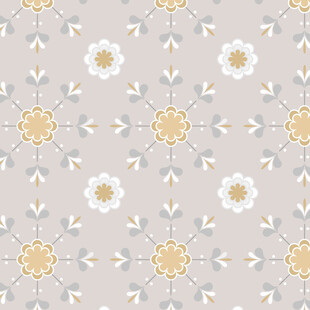 简约花卉几何图案背景