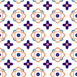 几何图案花纹背景图