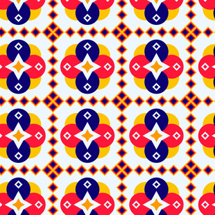 几何图案无缝花纹设计