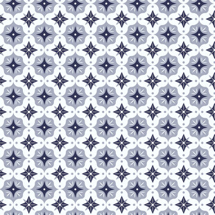 蓝白几何花纹图案背景