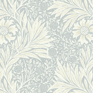 复古花卉图案墙纸纹理