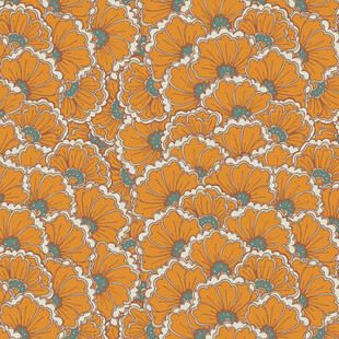 橙色几何图案纹理背景