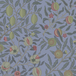 复古风水果花卉图案布料