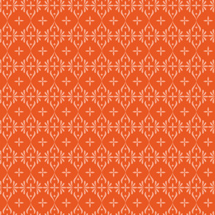 橙色几何花纹图案背景